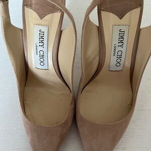 Jimmy Choo Beige Heels